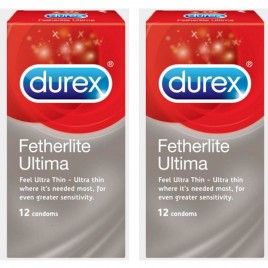 Bao cao su Durex Fetherlite Ultima - siêu mỏng cho cặp đôi thêm phần nóng bỏng