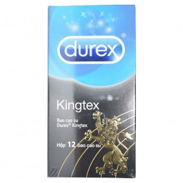 Bao cao su Durex Kingtex - dòng bao size nhỏ 49mm dành cho nam giới có kích thước nhỏ