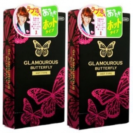 Bao cao su siêu mỏng Jex Glamourous Butterfly hot type